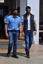 Sunny Deol, Harman Baweja at the Promotion of Dishkiyaoon in Sun N Sand on 25th March 2014